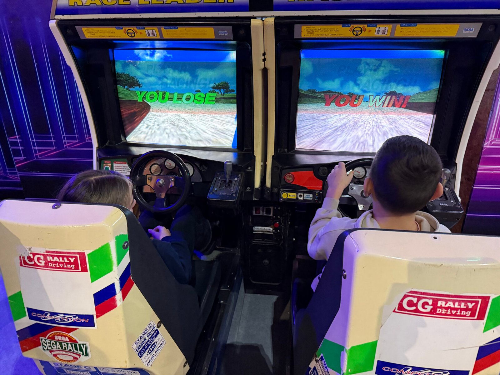 Arcade zona – vairavimas